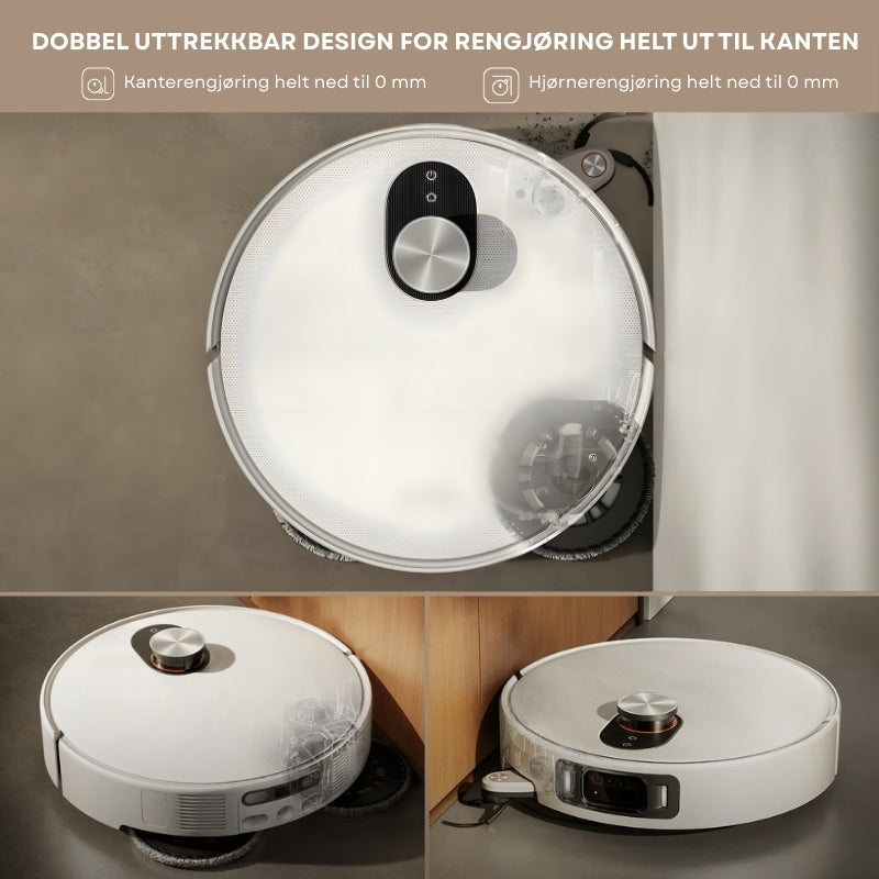 3 i 1 Støvsuger og Mopperobot
